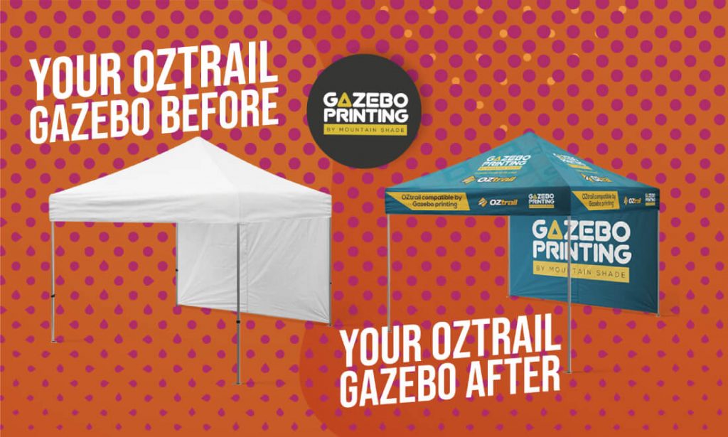 Deluxe 3x6M Roof Print Bundle Gazebo Printing