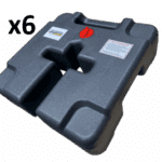 10KG Weight Water fill stackable 6 pc in pack